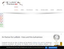 Tablet Screenshot of frankenair.de